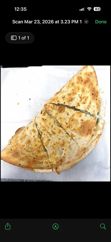 Chicken Peppers Onion Quesadilla