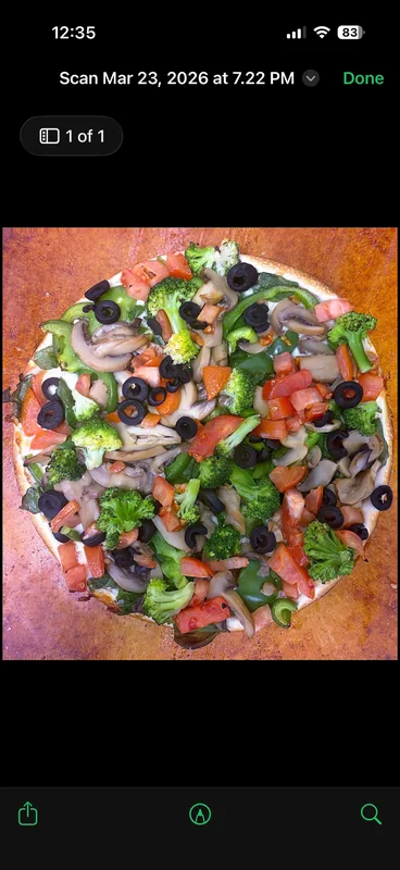 Vegetarian Pizza